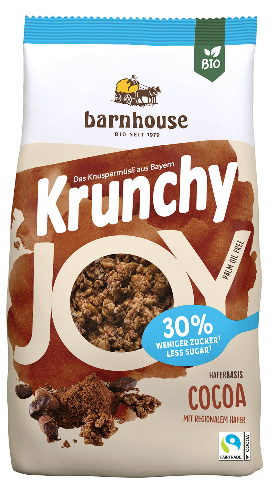 Barnhouse Krunchy joy cacao bio 375g